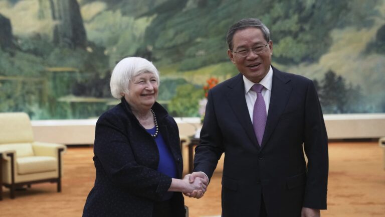 Us China Needs 'tough' Dialogue, Yellen Tells Chinese Premier Li