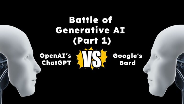 Ai Battle – Chatgpt Vs Bard Part 1